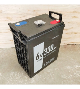 12V 330AH AGM Deep Cycle Battery Golf Cart Solar Camper 2x 6v 330AH 