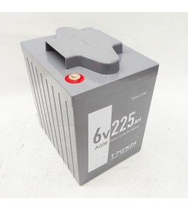 12V 225AH AGM DEEP CYCLE BATTERY 4 Golf Cart Forklift Solar Scissor 2pcs 6v225ah