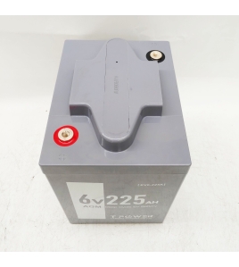 6V 225AH AGM DEEP CYCLE BATTERY for Golf Cart Forklift Solar Scissor Lift Marine