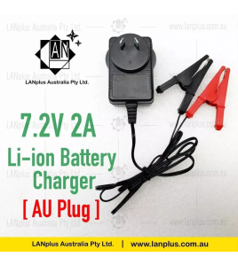 7.2V 2A LFP Lithium Battery charger for 6V Lifepo4 lithium battery AU