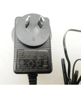 7.2V 2A LFP Lithium Battery charger for 6V Lifepo4 lithium battery AU