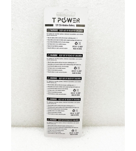 5x Tpower A23 23A Alkaline Remote Batteries 12V LRV08 MN21 23A battery