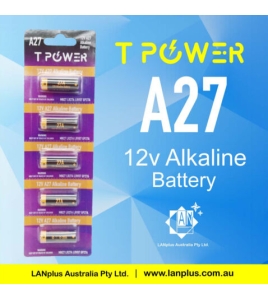 5x 27A 12V MN27 LR27A A27 LRV07 GP27A Alkaline Battery Garage Car Remote Alarm