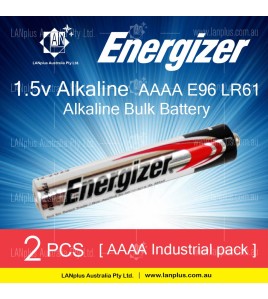 2x Genuine Energizer AAAA E96 LR61 1.5V Mn2500 25A Alkaline Industrial Battery