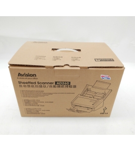 NEW AVISION AD260 70ppm 140ipm Colour A4 Document Scanner Duplex 1Year warranty No CD &gt; AD240