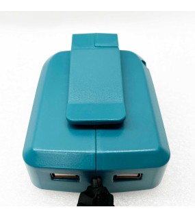 ADP05 18V 14.4V LXT USB Power Dual Port Charger Adapter LED Torch For Makita
