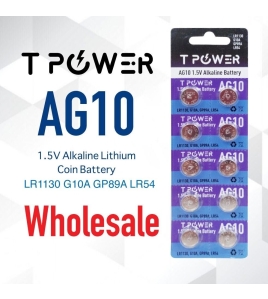 LR1130 AG10 189 G10A LR54 GP89A Battery 1.5V Alkaline Batteries wholesale