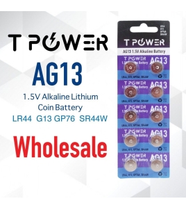 Brand new AG13 LR44 Battery G76 A76 SR44W Button Cell Batteries wholesale