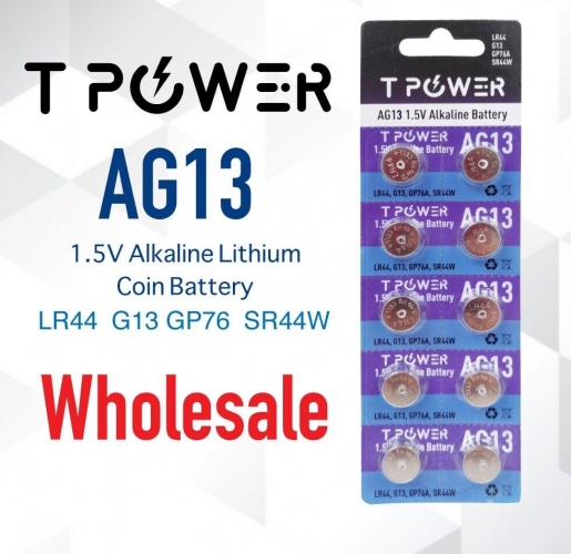 Brand new AG13 LR44 Battery G76 A76 SR44W Button Cell Batteries wholesale