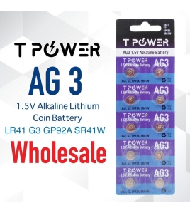 AG3 LR41 Battery 1.5V Alkaline AG3 Blister Button Cell Batteries wholesale