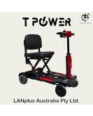 Auto Fold Electric Mobility Scooter Wheelchair lightweight 24V 270W 120kg Load