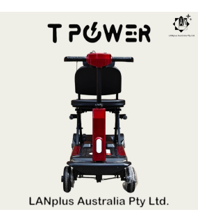 Auto Fold Electric Mobility Scooter Wheelchair lightweight 24V 270W 120kg Load