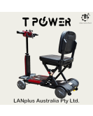 Auto Fold Electric Mobility Scooter Wheelchair lightweight 24V 270W 120kg Load