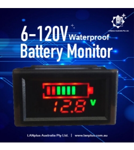 6V 12V 24V 36V 48V Battery Capacity Voltmeter Monitor 4 Lithium Li-ion lifepo4