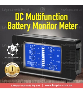 DC Multifunction Battery Monitor Meter LCD Display Digital Voltage 10A Current