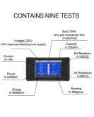 DC Multifunction Battery Monitor Meter LCD Display Digital Voltage 10A Current