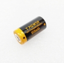 Tpower RCR123a Rechargeable CR123A INR16340 3.7V 850mAh Lithium Battery Nipple Top for Arlo Camera