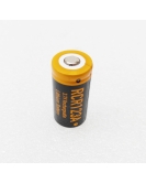 Tpower RCR123a Rechargeable CR123A INR16340 3.7V 850mAh Lithium Battery Nipple Top for Arlo Camera