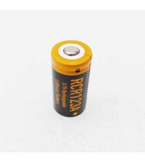 Tpower RCR123a Rechargeable CR123A INR16340 3.7V 850mAh Lithium Battery Nipple Top for Arlo Camera