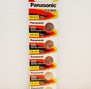 10PCS Panasonic CR1616 3V GENUINE Coin Button Battery Alarm Car Key Lithium Cell