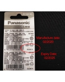 10x Panasonic CR1620 3V Cell coin lithium button battery DL1620 ECR1620 GPCR1620