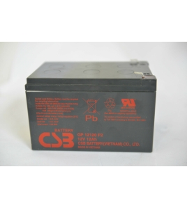 New CSB GP12120 F2 12V 12AH VRLA 6 Cells Battery for APC UPS Solar Gate