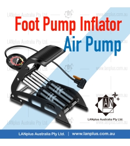 High Pressure Foot Pump For Bicycle Ball Motorbike Car Tyre Inflator Tire Air Pump