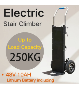 Electric Folding Stair Climbing Climber trolley Hand Truck Cart 250kg Max AU