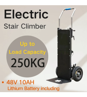 Electric Folding Stair Climbing Climber trolley Hand Truck Cart 250kg Max AU
