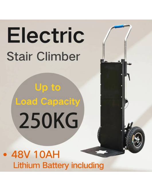Electric Folding Stair Climbing Climber trolley Hand Truck Cart 250kg Max AU