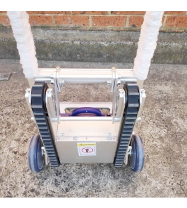 Electric Folding Stair Climber Hand Truck Cart Dolly 70kg Max Load with 48v 2ah lithium battery