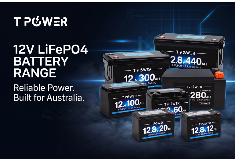 TPower 12V Lithium Battery