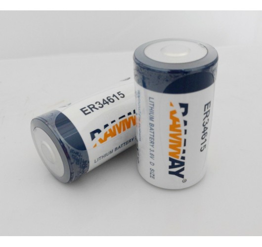 4x 3.6V D size 19000mAh Lithium Battery Non-Rechargeable as Saft LSH20 ER34615