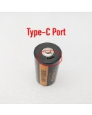 2x 1.5V 9000mWh D Size Rechargeable lithium Battery Type-C port