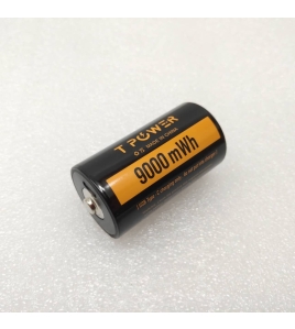 2x 1.5V 9000mWh D Size Rechargeable lithium Battery Type-C port