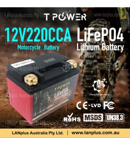 12V 220CCA Lithium Starting Motorcycle Battery YTX4LBS YTX5L-BS YTX7l-BS YTX7A