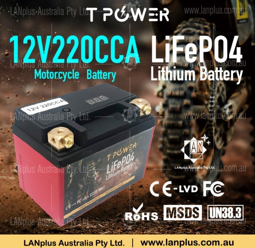 12V 220CCA Lithium Starting Motorcycle Battery YTX4LBS YTX5L-BS YTX7l-BS YTX7A