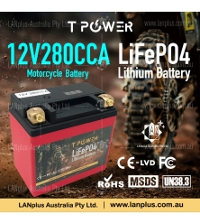 12V 280CCA for Yamaha 450cc WR450F 2003 - 2007 YTX5L Lithium Battery YTX5LBS - Wholesale (5+ Units)