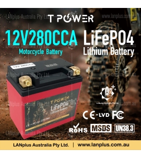 12V 280CCA for Yamaha 450cc WR450F 2003 - 2007 YTX5L Lithium Battery YTX5LBS - Wholesale (5+ Units)
