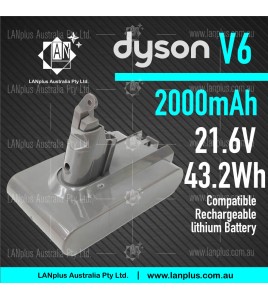 21.6V 2000mAh Battery F Dyson V6 f SV03 SV 04 SV 05 DC58 DC59 DC61 DC62 Video