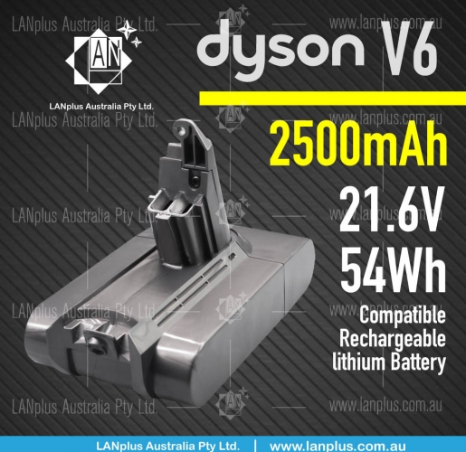21.6V 2500mAh Battery F Dyson V6 f SV03 SV 04 SV 05 DC58 DC59 DC61 DC62