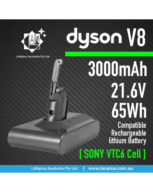 3000mAh 21.6V Vacuum Battery 4 Dyson V8 Absolute Animal Fluffy HANDHELD CORDLESS