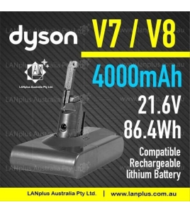 Dyson V7 V8 battery 4000mAh 21.6V Dyson battery Absolute Animal Fluffy