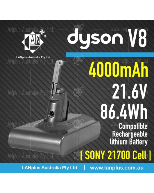 4000mAh 21.6V Vacuum Battery 4 Dyson V8 Absolute Animal Fluffy HANDHELD CORDLESS