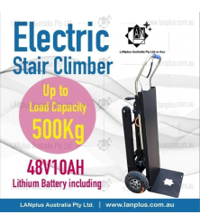 Electric Folding Stair Climbing Climber trolley Hand Truck Cart Dolly 500kg