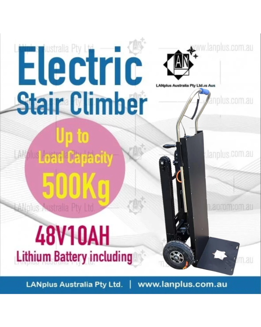 Electric Folding Stair Climbing Climber trolley Hand Truck Cart Dolly 500kg