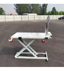 Electric Hydraulic Scissor Lift Table 200KG Capacity – Fixed Platform