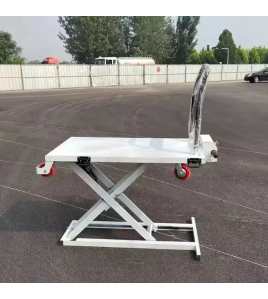 Electric Hydraulic Scissor Lift Table 200KG Capacity – Fixed Platform