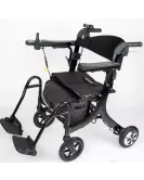 Foldable 3N1 Electric Wheelchair Walker Assisted Dual Motor Ultra Light