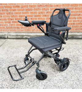 DEMO Ultralight 12.8kg Electric Aluminum Lightweight Foldable Wheelchair AU